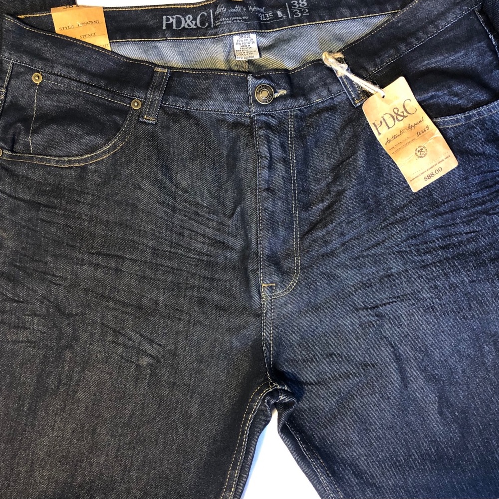 Men’s PD&C dark blue jeans 38 x 32